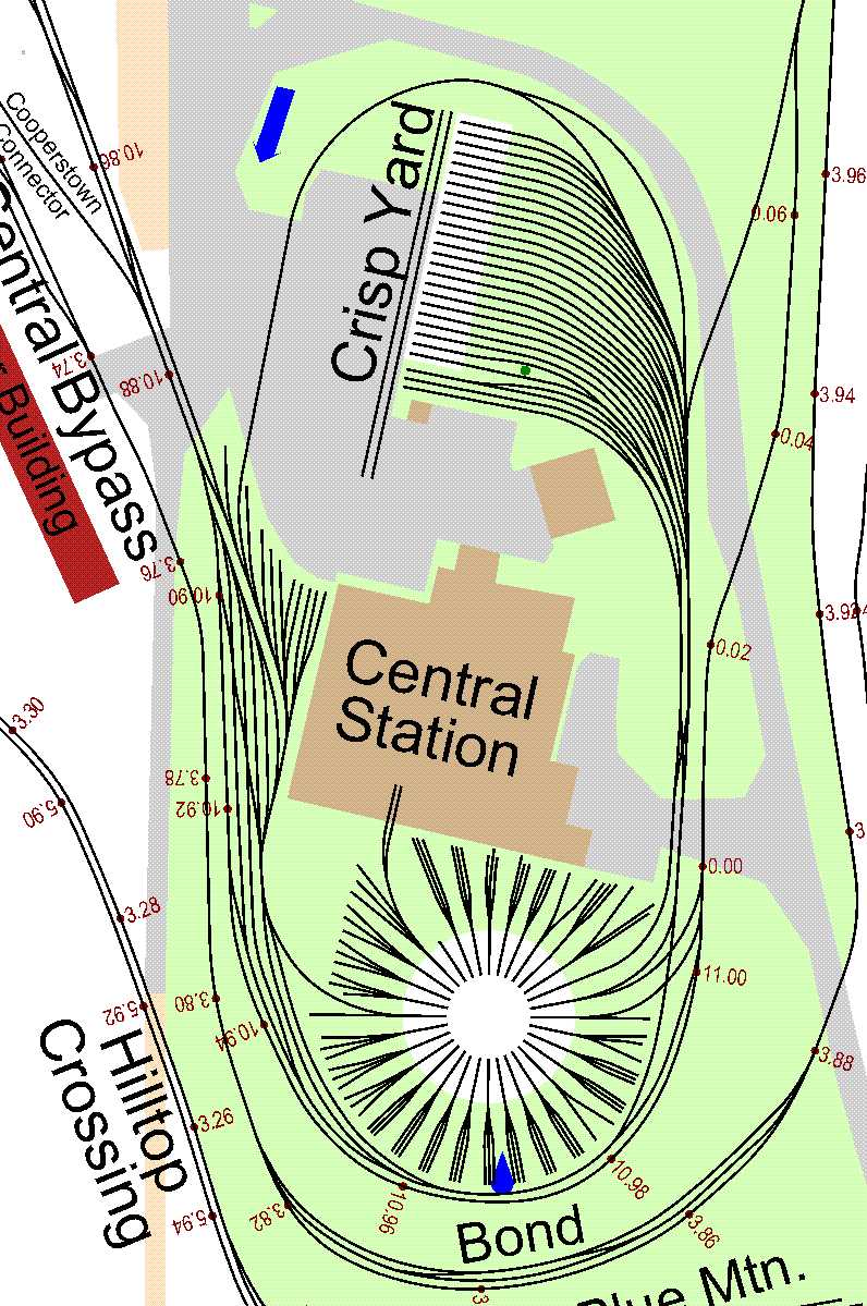 Track Plan Central Detail