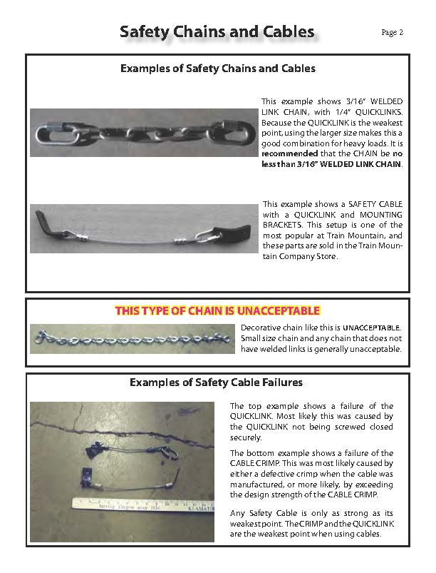 Safety chains page 2